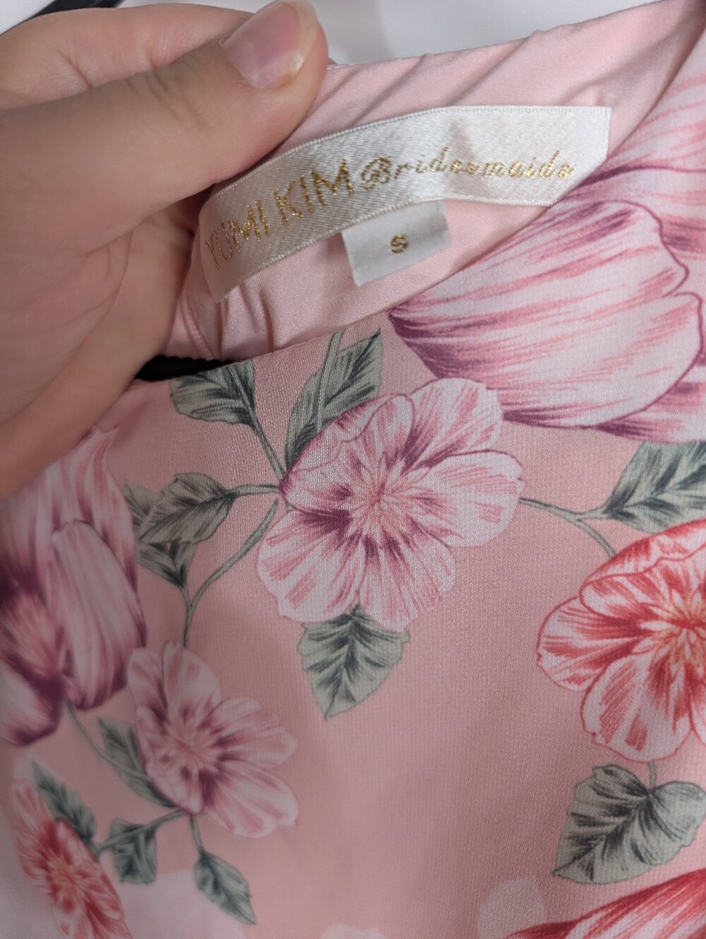 BHLDN Yumi Kim Cherish Pink Formal Garden Party Formal Maxi Dress Size Small - Picture 3 of 7